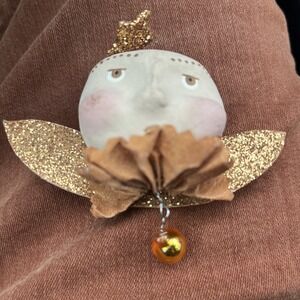 Retired Dee Faust for Bethany Lowe Angel Star Holiday Pin Broach